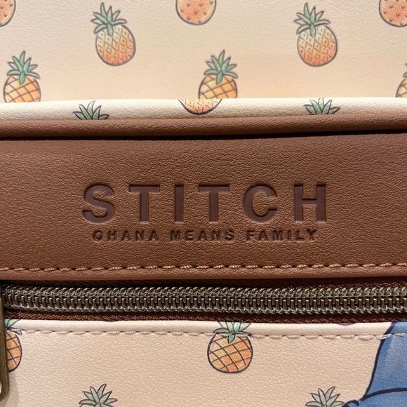 Loungefly Disney Lilo & Stitch Pineapple Mini Backpack NWT 🍍🌴 - Picture 4 of 9